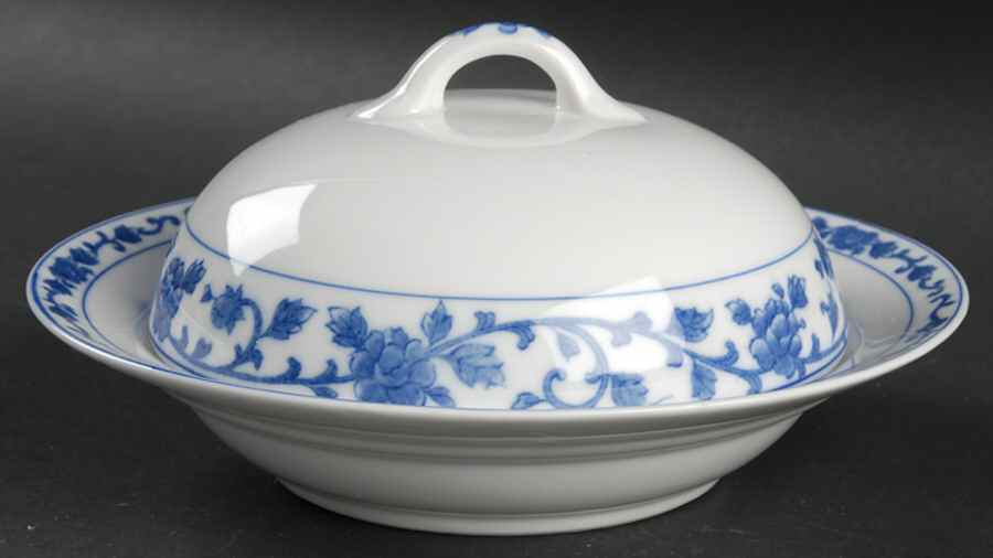 9488 Round Covered Butter by Noritake-1