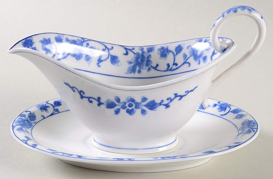 9488 Sauce Boat & Underplate by Noritake-1