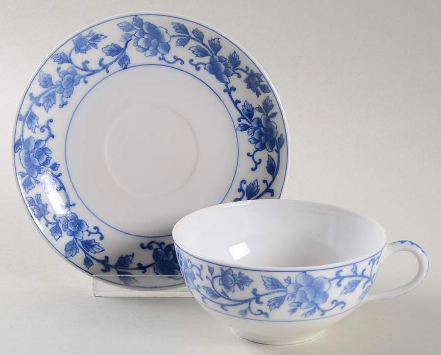 9488 Flat Cup & Saucer Set by Noritake-1