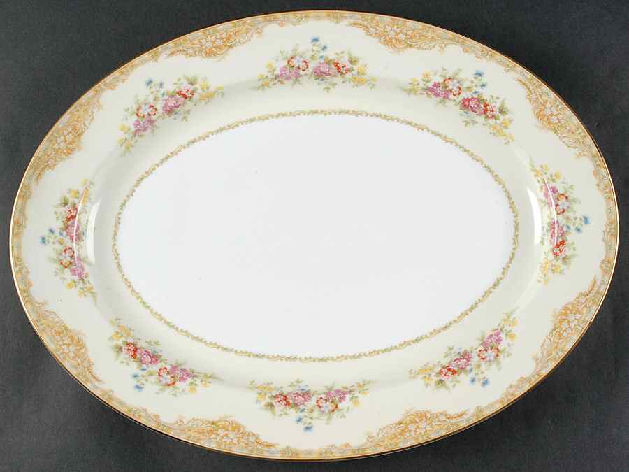 98846 16" Oval Serving Platter by Noritake-1