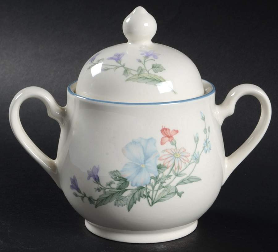 Abbotswood Sugar Bowl & Lid by Noritake-1