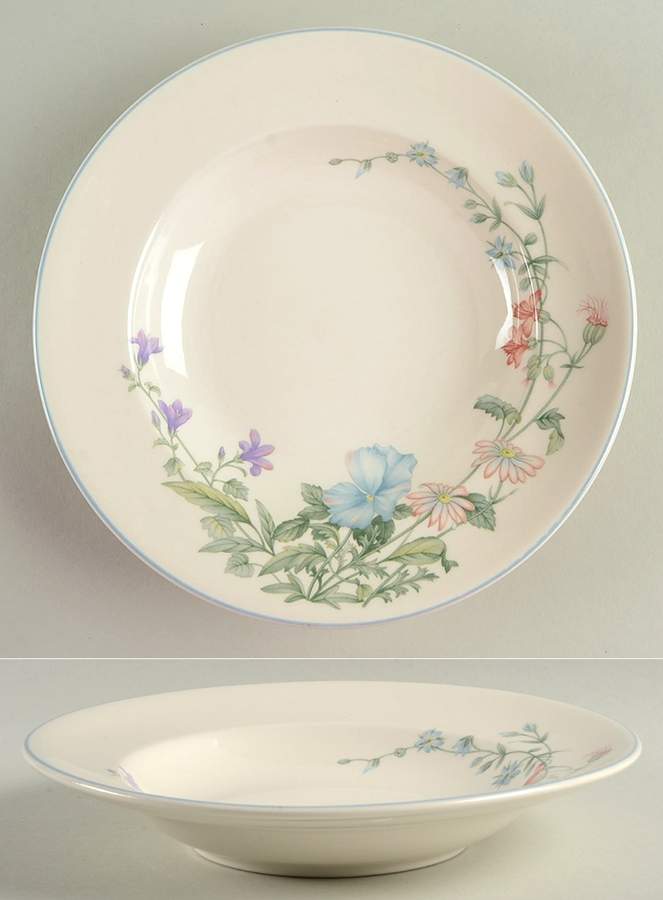 Abbotswood Large Rim Soup Bowl by Noritake-1