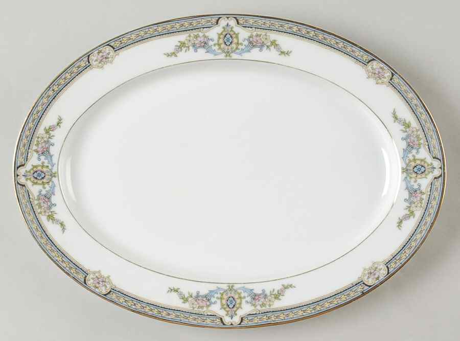 Aberdeen (Older) 10" Oval Serving Platter by Noritake-1