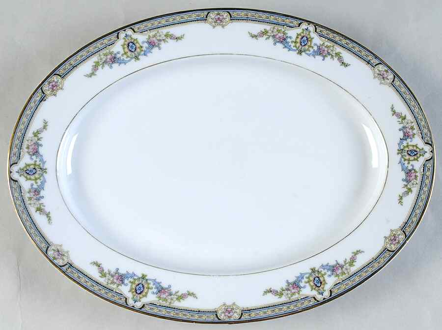 Aberdeen (Older) 11" Oval Serving Platter by Noritake-1