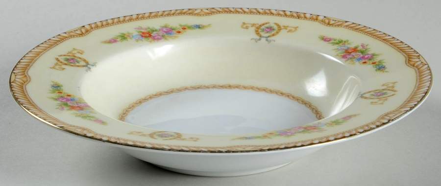 Abelia Rim Soup Bowl by Noritake-1