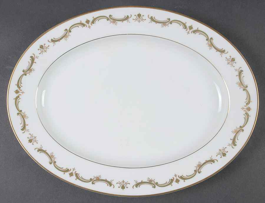 Aberdeen (Newer) 11" Oval Serving Platter by Noritake-1