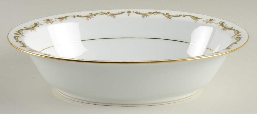 Aberdeen (Newer) 10" Oval Vegetable Bowl by Noritake-1