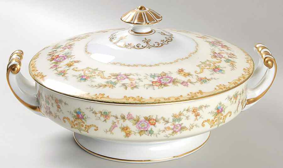 Aberdale Round Covered Vegetable by Noritake-1