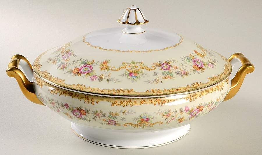 Aberdale Round Covered Vegetable by Noritake-1