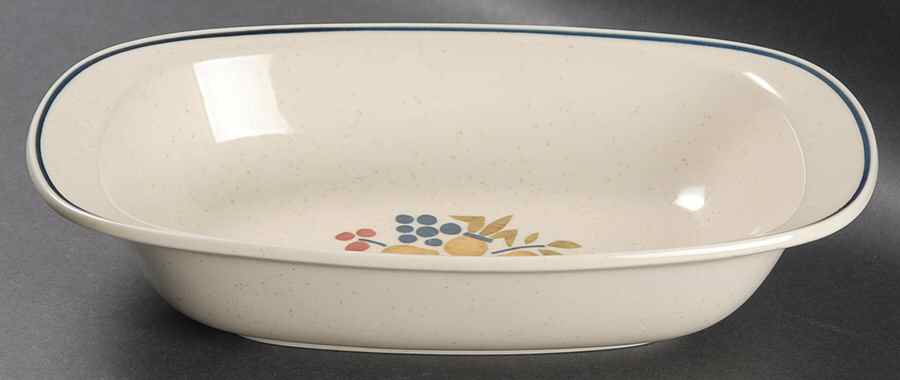 Abundance 10" Oval Vegetable Bowl by Noritake-1
