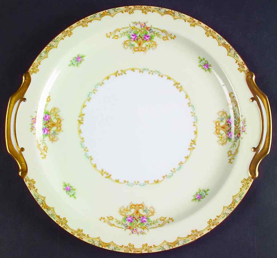 Acacia Handled Cake Plate by Noritake-1