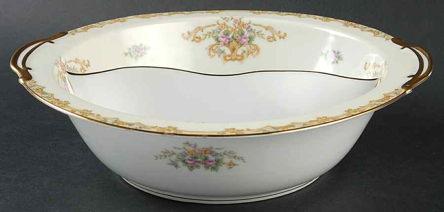 Acacia 10" Round Divided Vegetable Bowl by Noritake-1