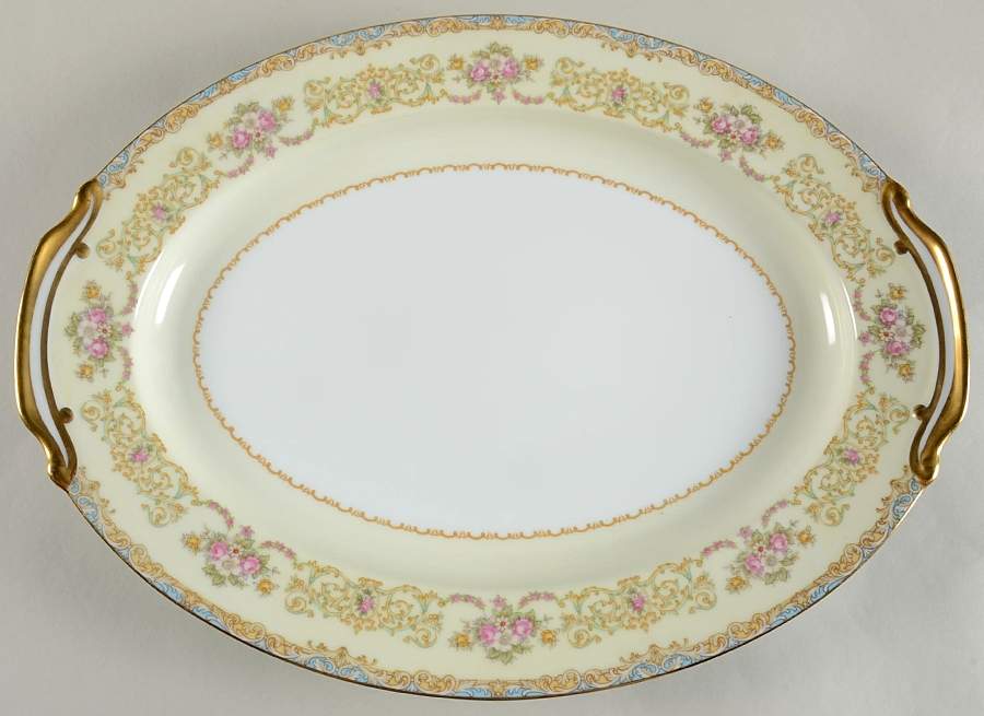 Ackley 16" Oval Serving Platter by Noritake-1