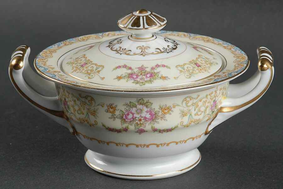 Ackley Sugar Bowl & Lid by Noritake-1