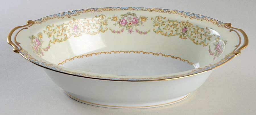 Ackley 10" Oval Vegetable Bowl by Noritake-1