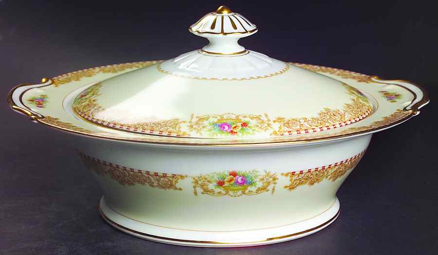 Acton Round Covered Vegetable by Noritake-1