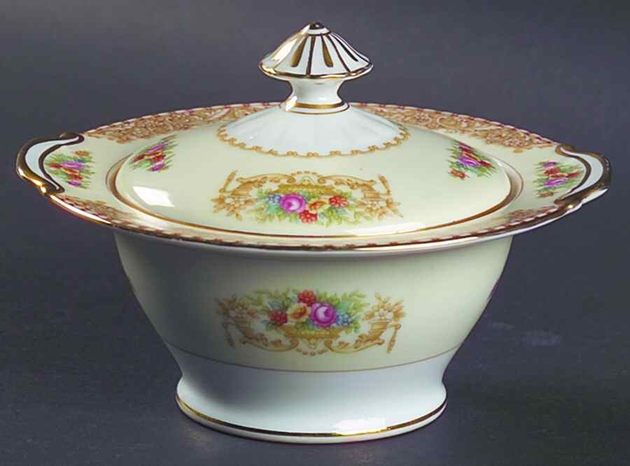 Acton Sugar Bowl & Lid by Noritake-1