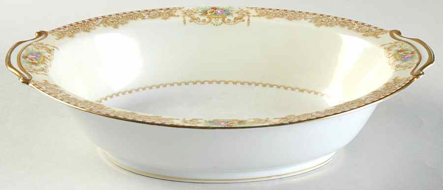 Acton 10" Oval Vegetable Bowl by Noritake-1