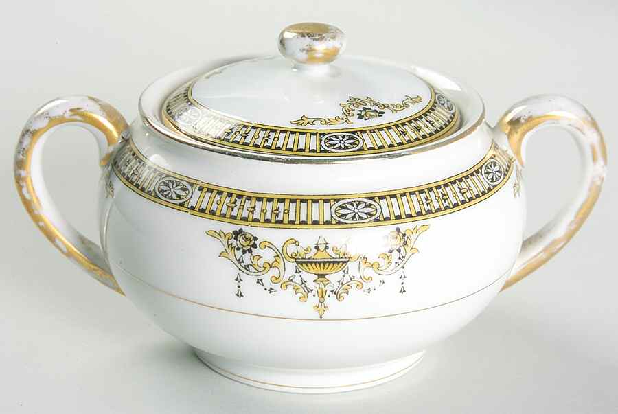 Adams Sugar Bowl & Lid by Noritake-1