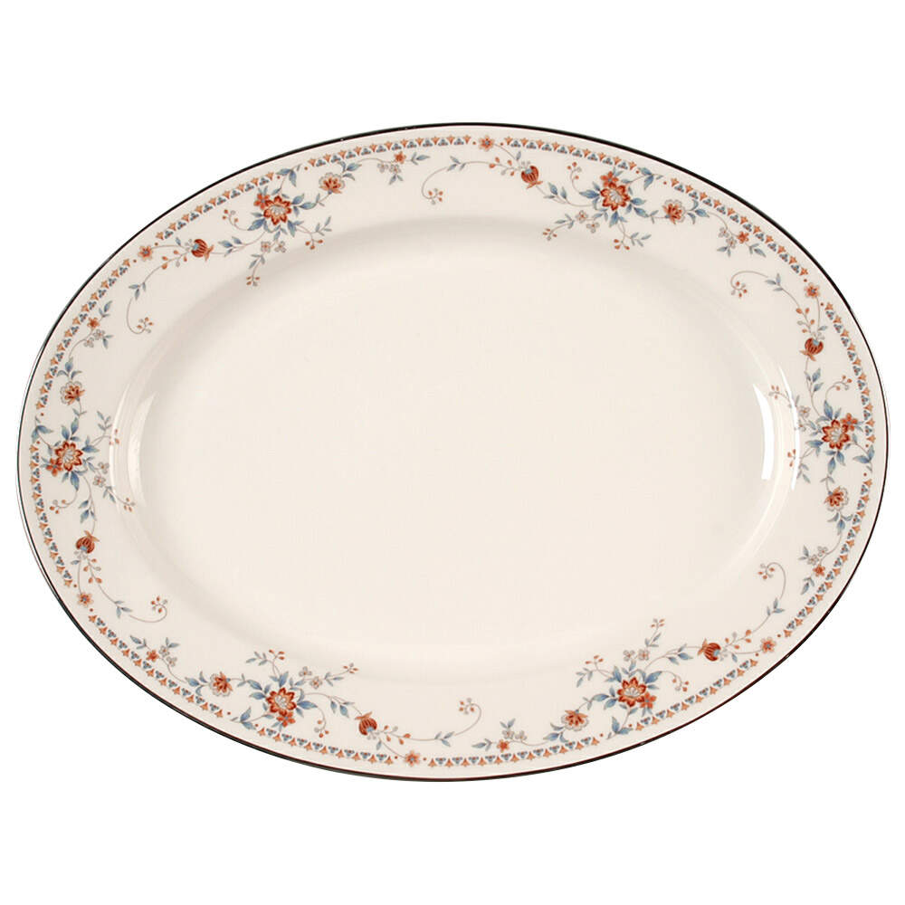 Adagio 13" Oval Serving Platter by Noritake-1