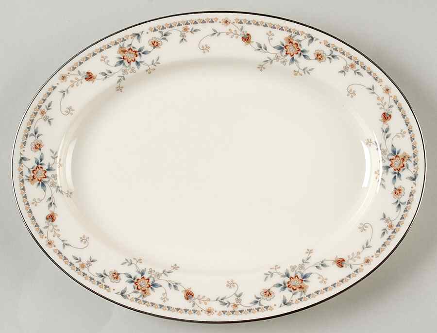 Adagio 11" Oval Serving Platter by Noritake-1