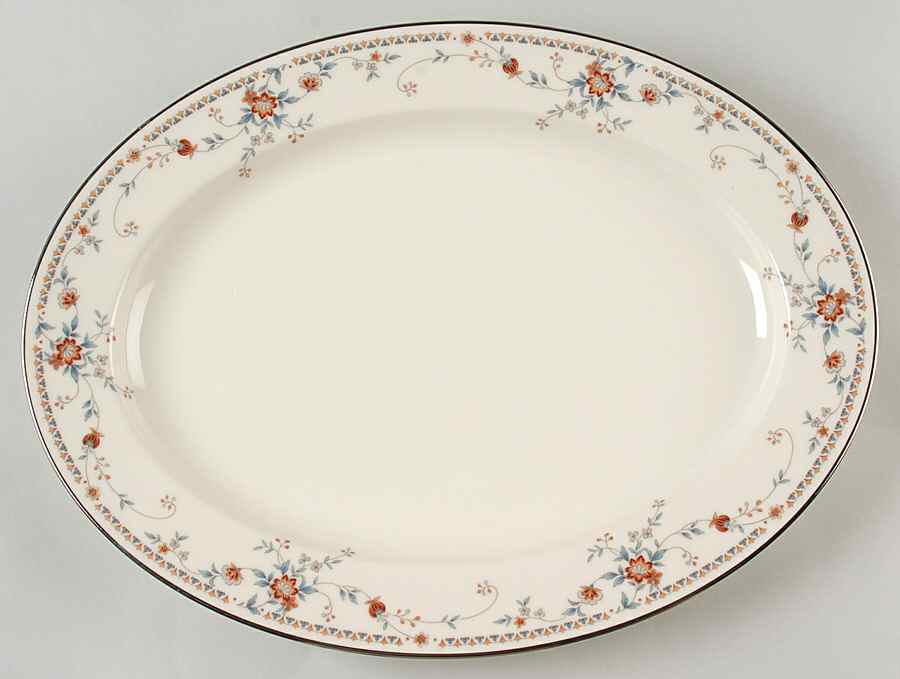Adagio 16" Oval Serving Platter by Noritake-1