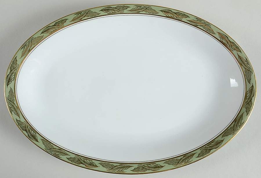 Adala 16" Oval Serving Platter by Noritake-1