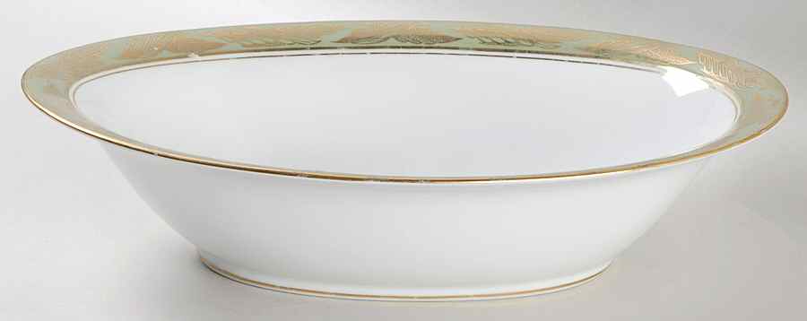 Adala 10" Oval Vegetable Bowl by Noritake-1