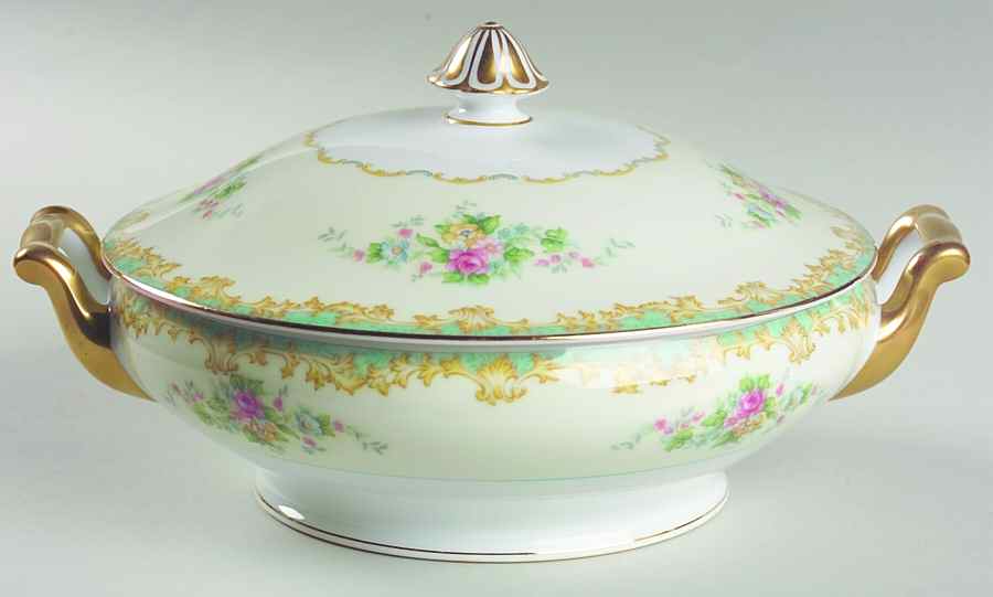 Adela Round Covered Vegetable by Noritake-1
