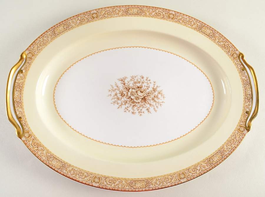 Adelpha 16" Oval Serving Platter by Noritake-1