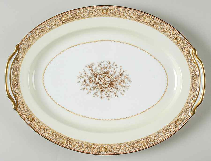 Adelpha 13" Oval Serving Platter by Noritake-1