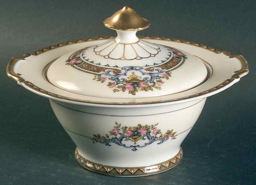 Adonis Sugar Bowl & Lid by Noritake-1