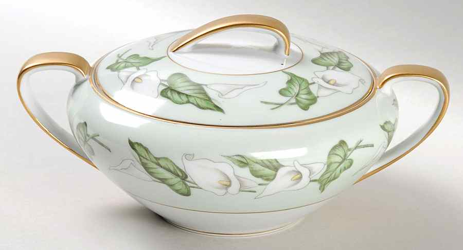 Adrienne Sugar Bowl & Lid by Noritake-1