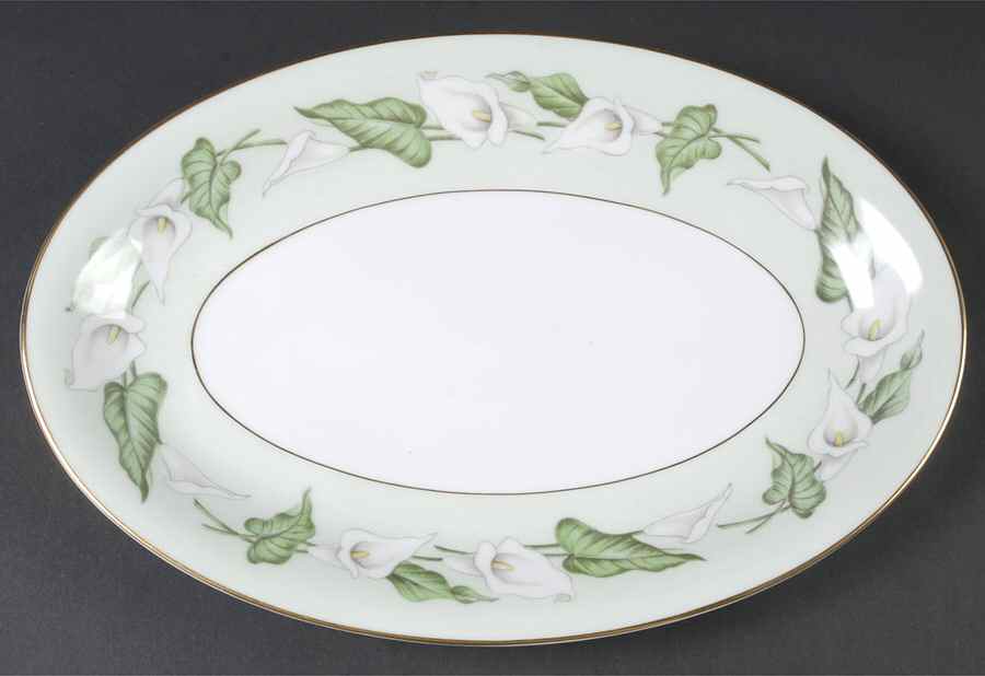 Adrienne 12" Oval Serving Platter by Noritake-1