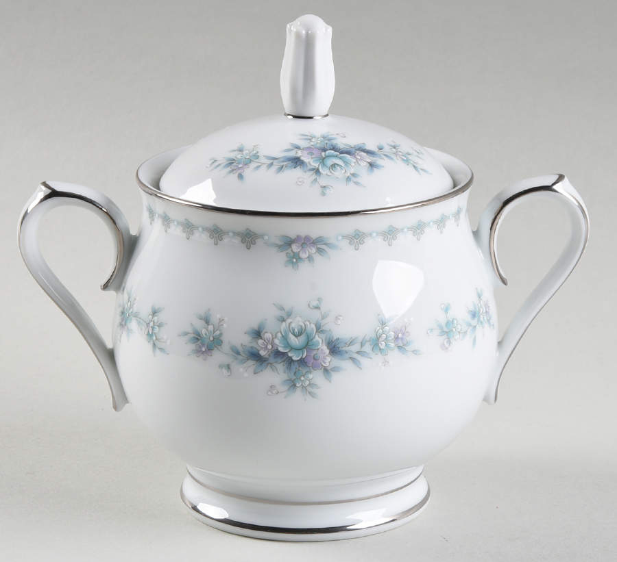 Adrienne Sugar Bowl & Lid by Noritake-1