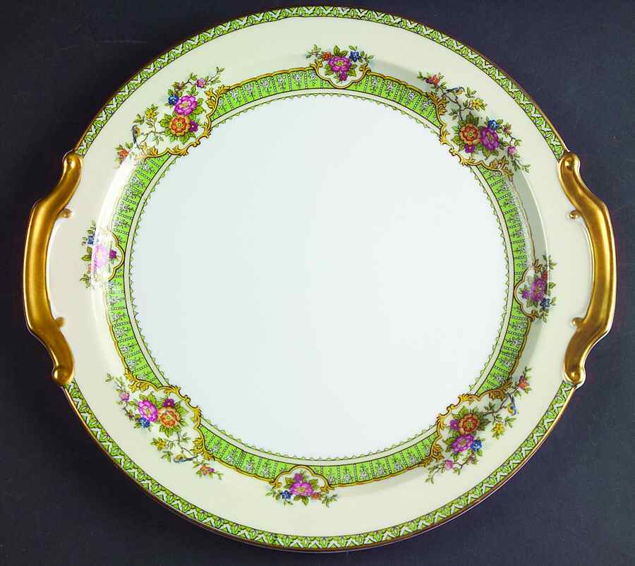 Aeolian Handled Cake Plate by Noritake-1