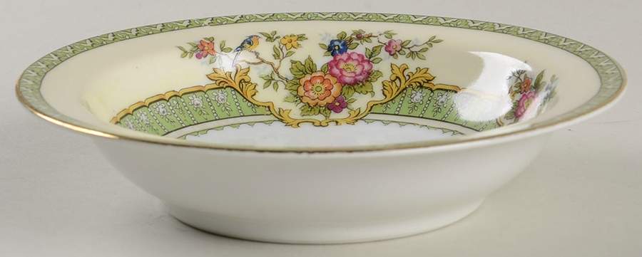 Aeolian Rim Fruit/Dessert (Sauce) Bowl by Noritake-1