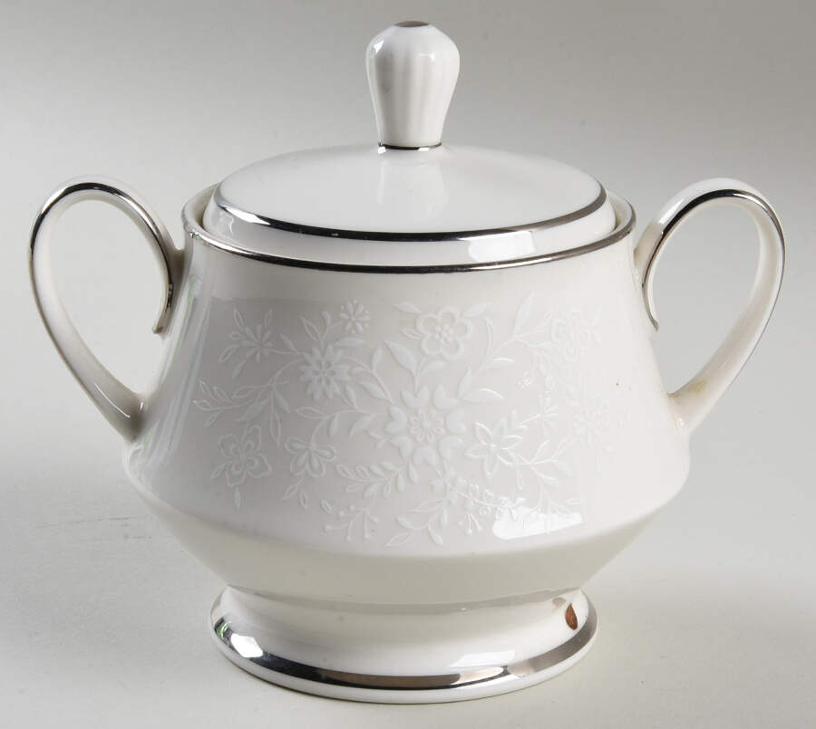 Affection Sugar Bowl & Lid by Noritake-1