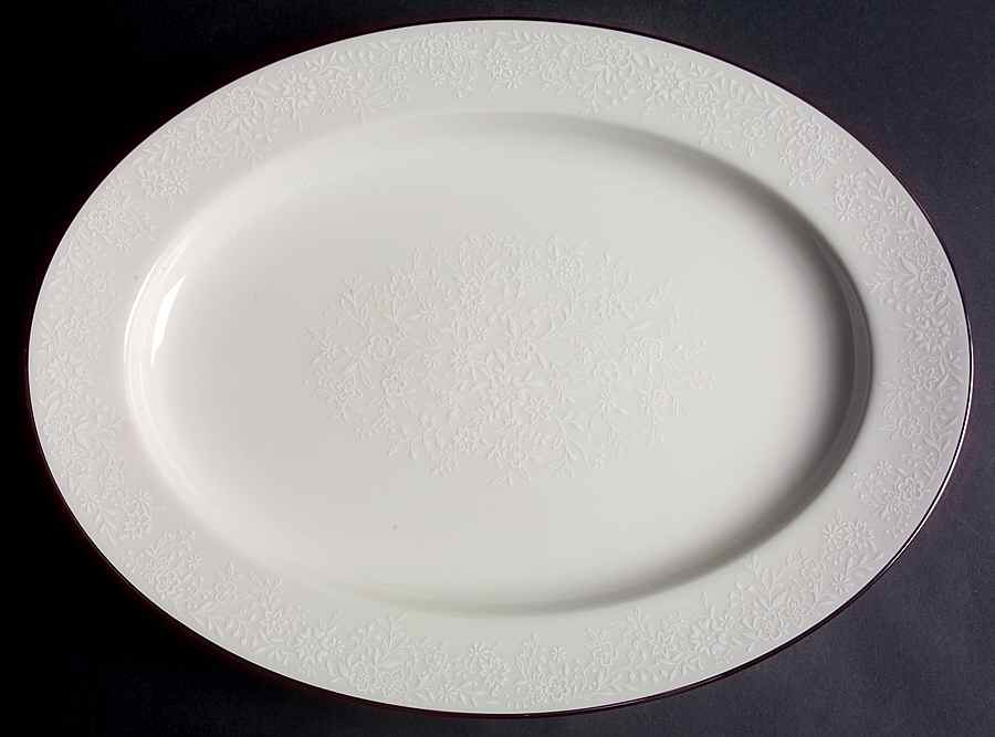 Affection 16" Oval Serving Platter by Noritake-1