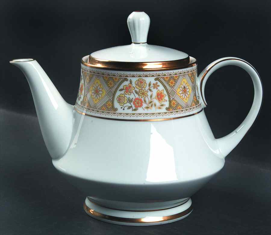 Aida Teapot & Lid by Noritake-1