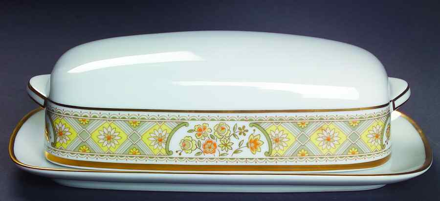 Aida 1/4 Lb Covered Butter by Noritake-1