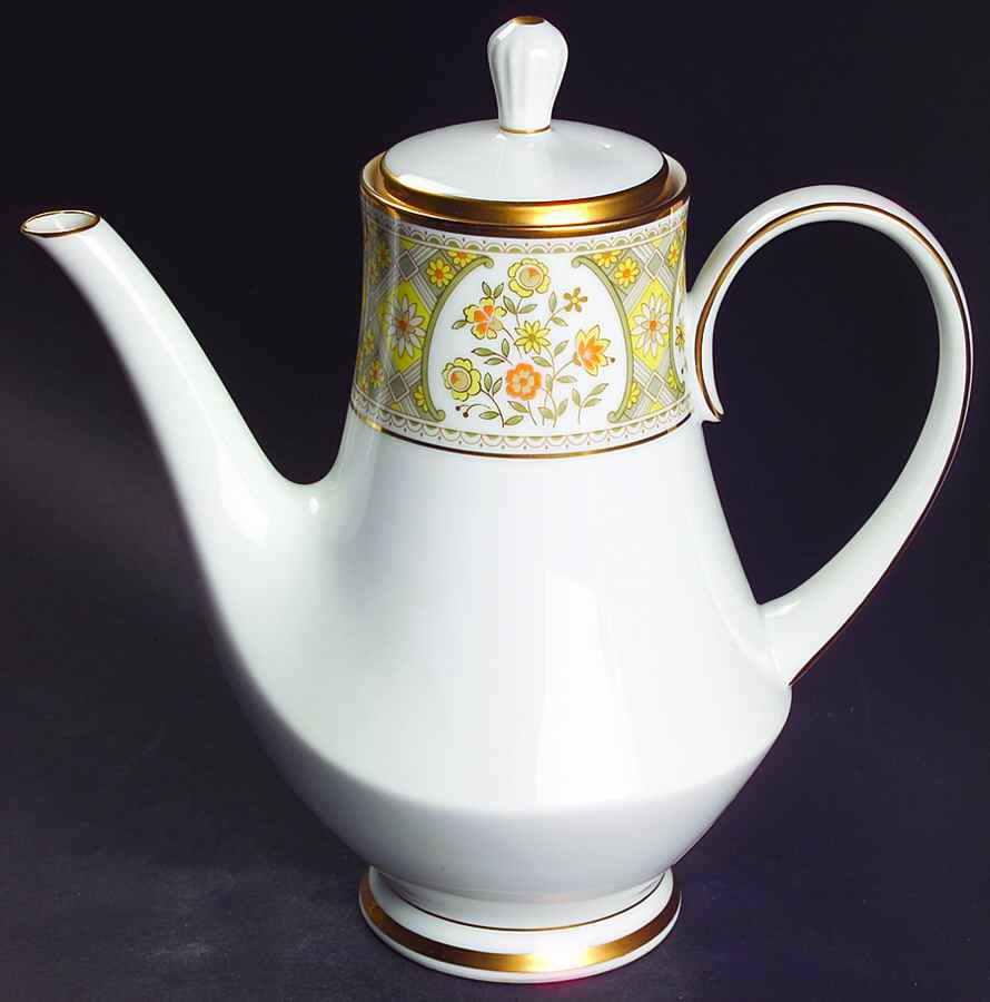 Aida Coffee Pot & Lid by Noritake-1