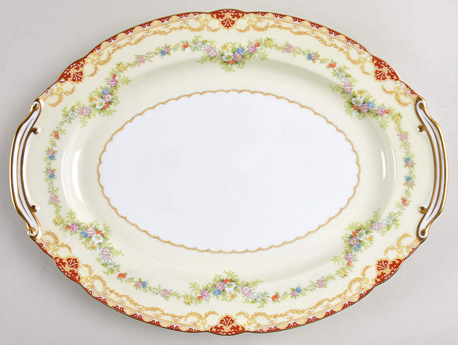 Ainslee 13" Oval Serving Platter by Noritake-1