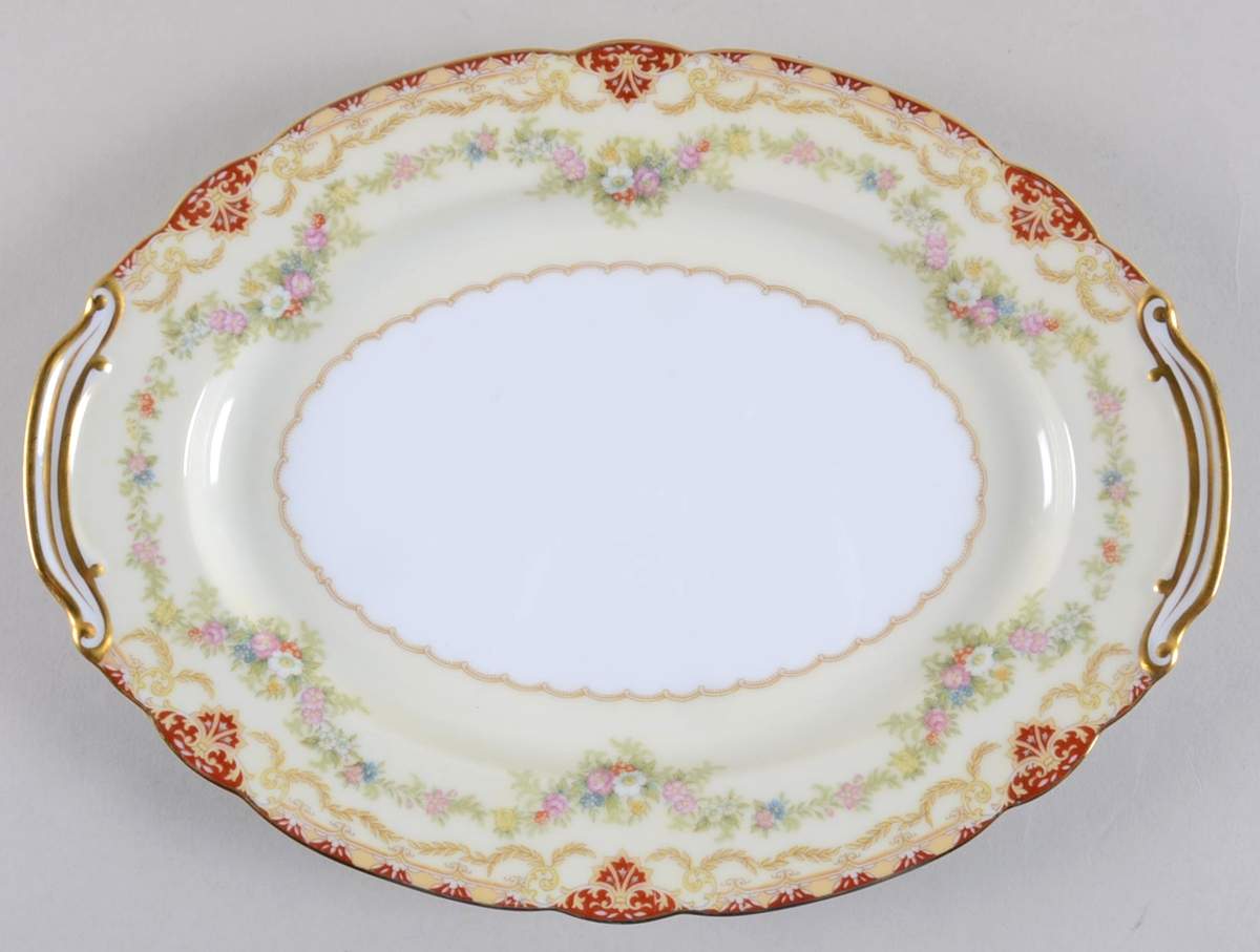 Ainslee 12" Oval Serving Platter by Noritake-1