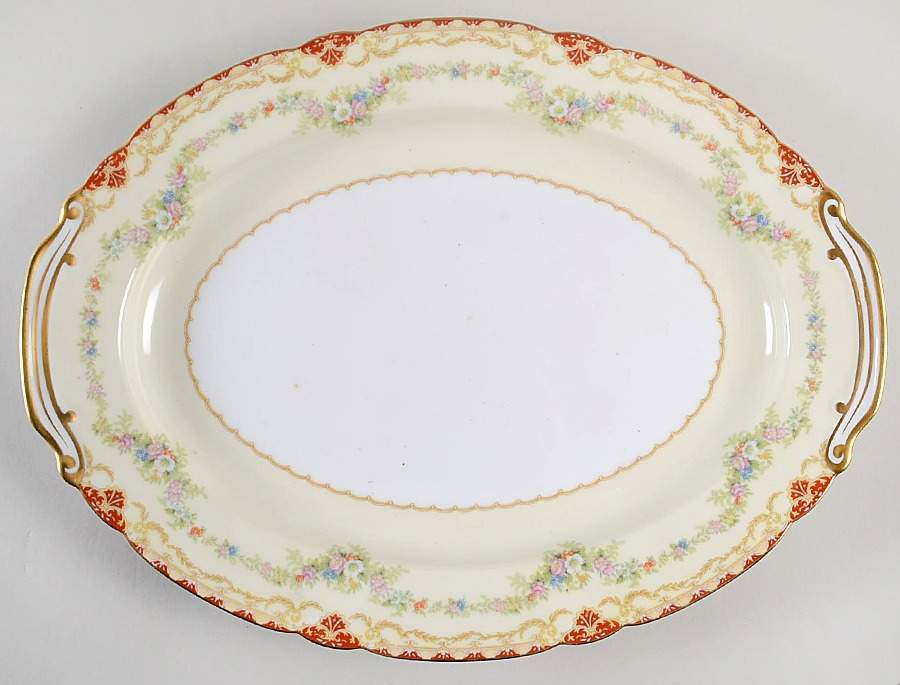 Ainslee 16" Oval Serving Platter by Noritake-1