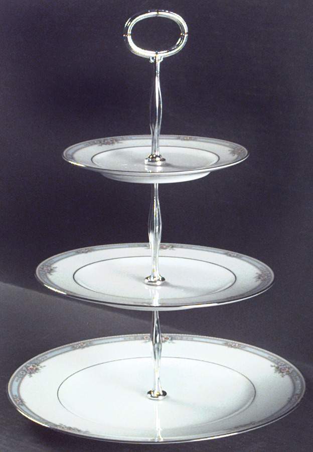 Ainsworth 13 7/8"-14 1/4" 3-Tiered Serving Tray(DP,SP,BB) HC by Noritake-1