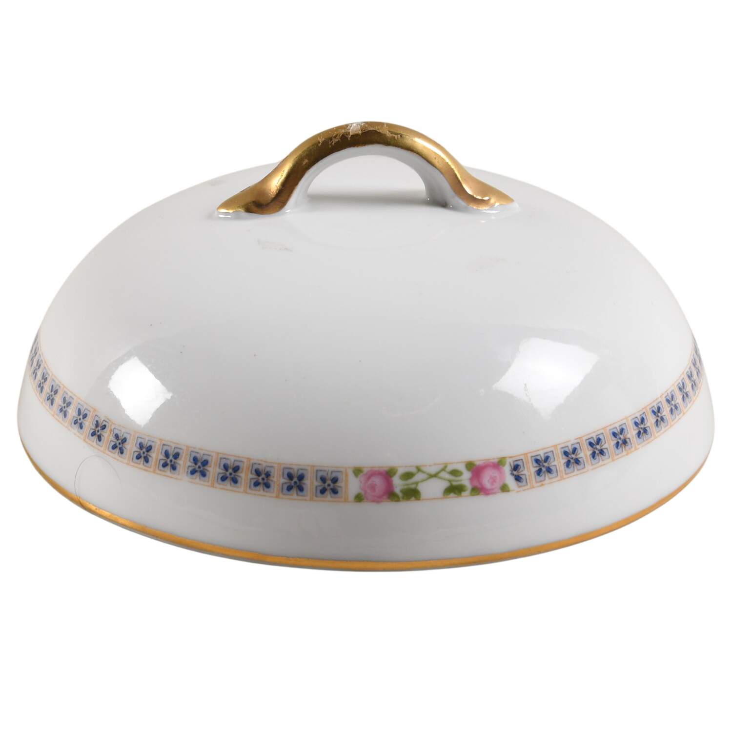 The Alais Lid for Round Butter by Noritake-1