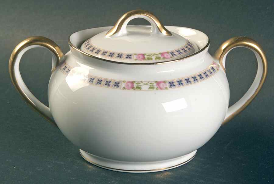 The Alais Sugar Bowl & Lid by Noritake-1