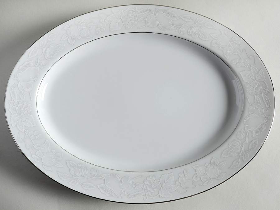 Alamosa 13" Oval Serving Platter by Noritake-1