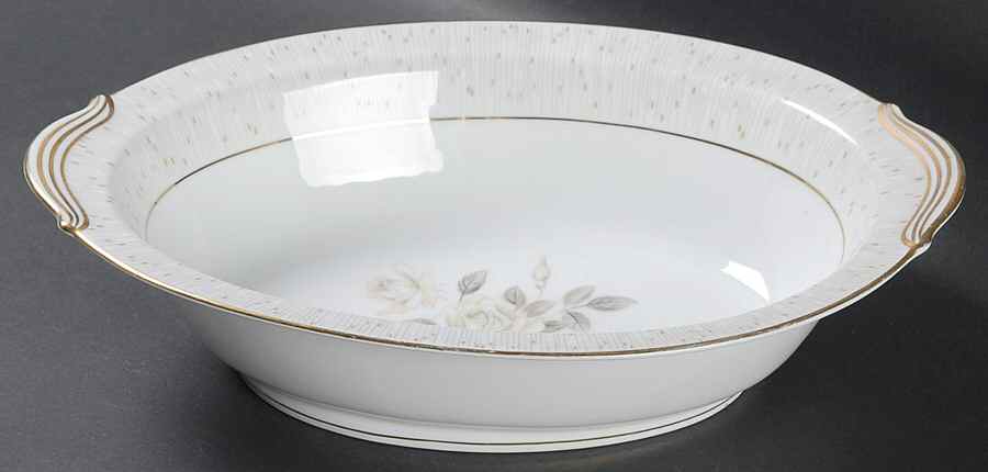 Alberta 10" Oval Vegetable Bowl by Noritake-1